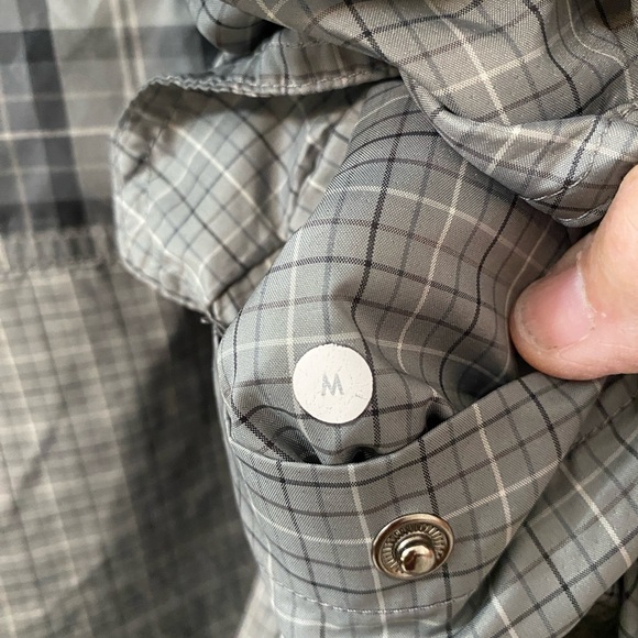 lululemon athletica Gray Plaid Shirt Jacket - Picture 5 of 5